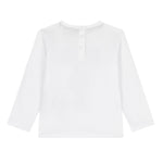 Guess Shirt tinta unita Girocollo con Stampa Bianco per Neonato I5YI04K8HM4 BIANCO GUESS 