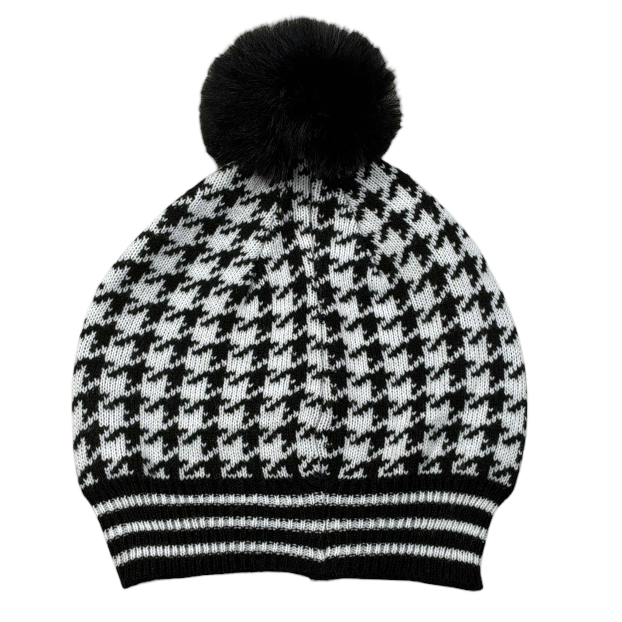 Guess Cappello Bicolore con Pon Pon Bianco/Nero per Bambina J1BZ09Z2QP0 BIANCO/NERO GUESS 