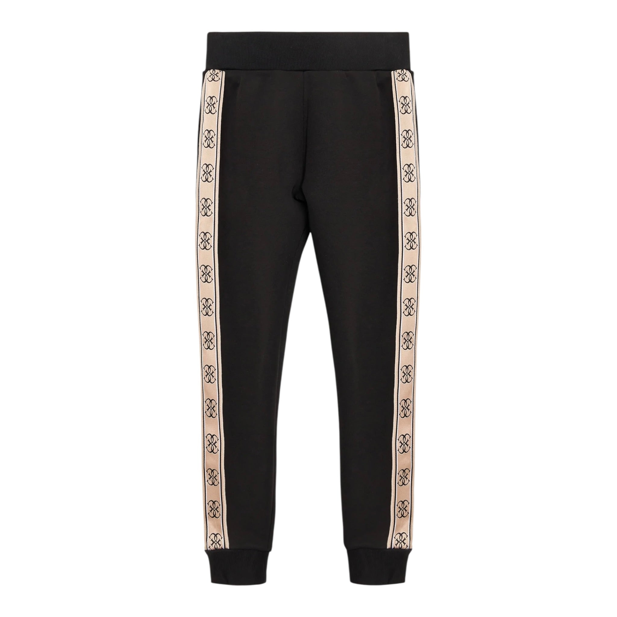 Guess Pantalone Modello Tuta con Logo Nero per Bambina J2YQ27KB3P2 NERO GUESS 