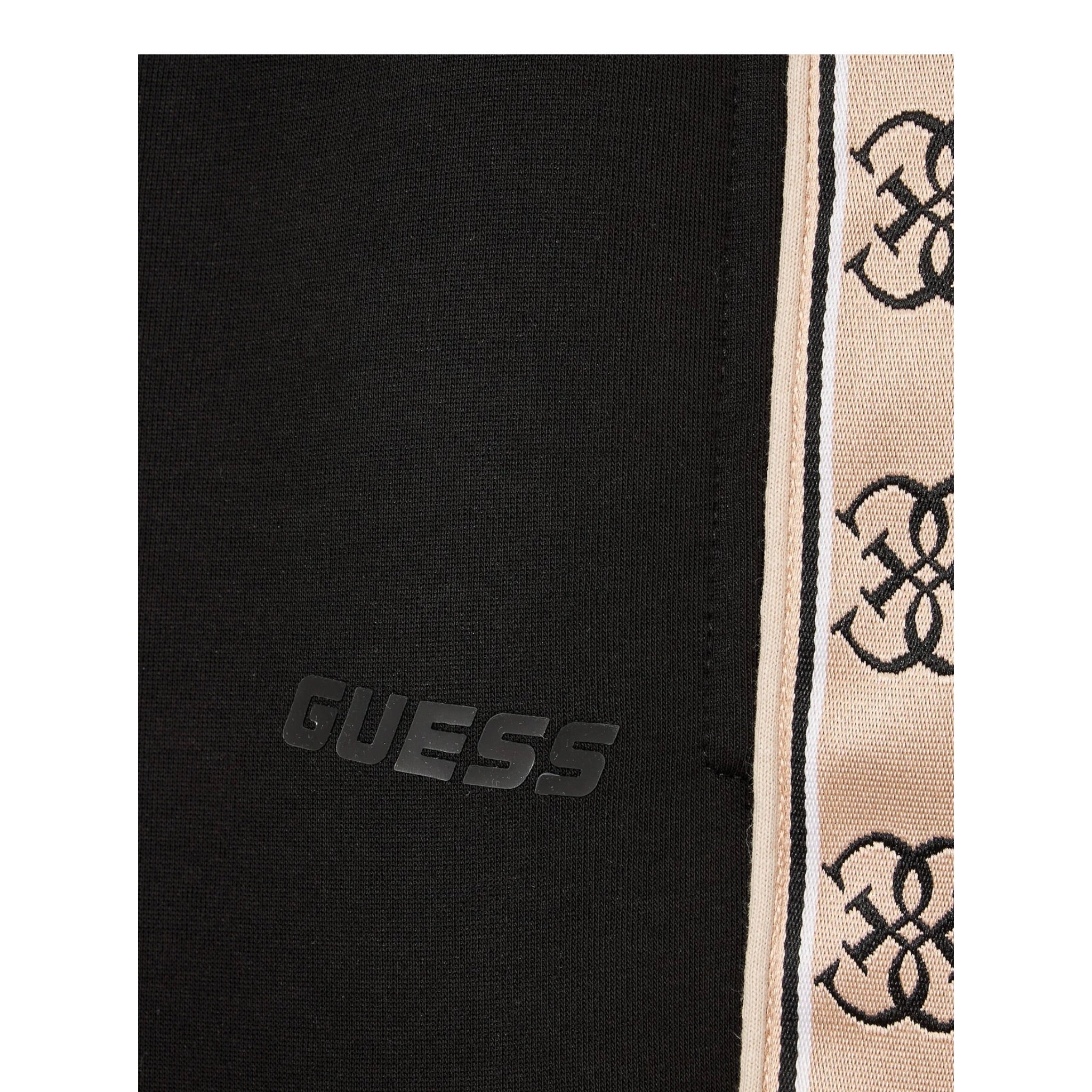 Guess Pantalone Modello Tuta con Logo Nero per Bambina J2YQ27KB3P2 NERO GUESS 