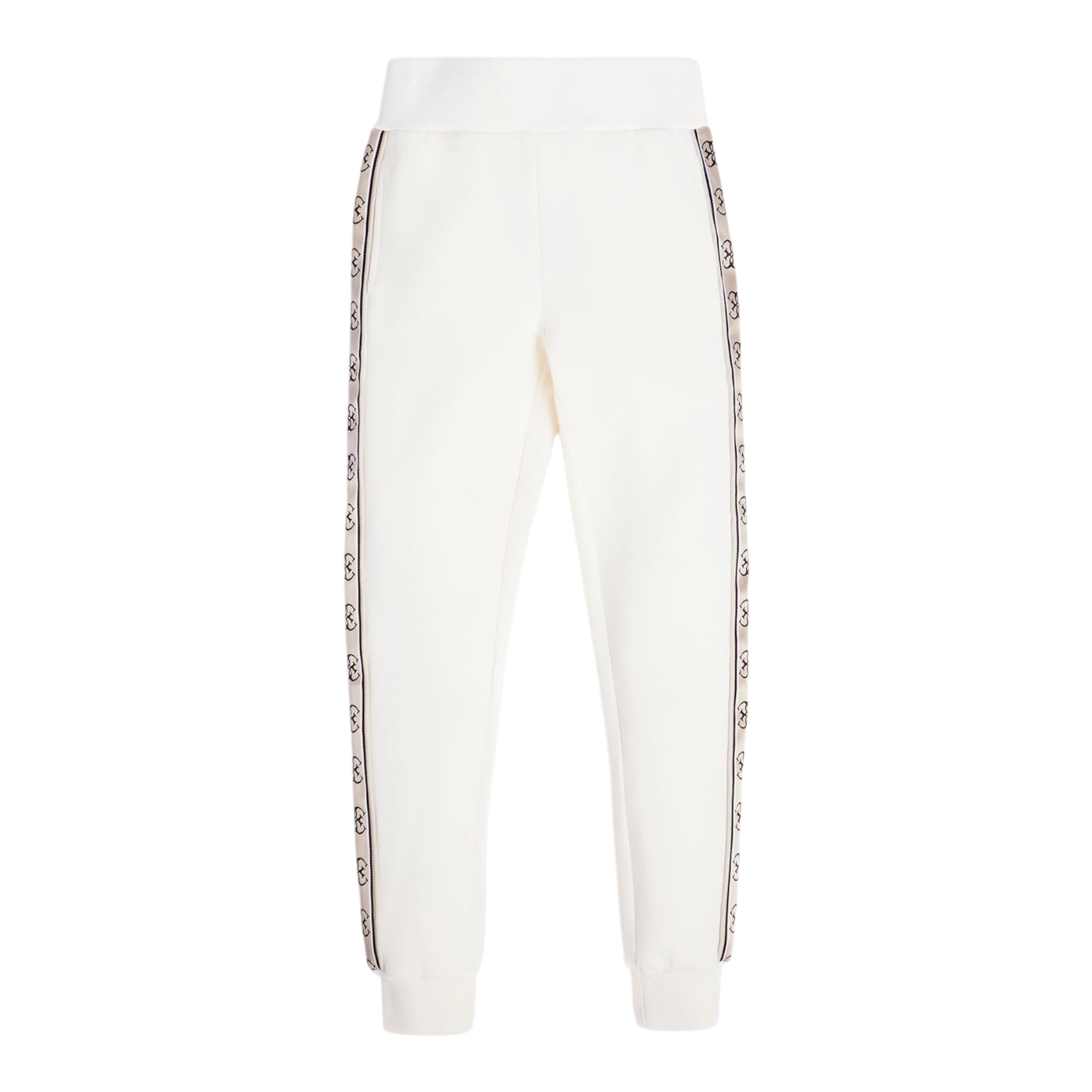 Guess Pantalone Modello Tuta con Logo Panna per Bambina J2YQ27KB3P2 PANNA GUESS 