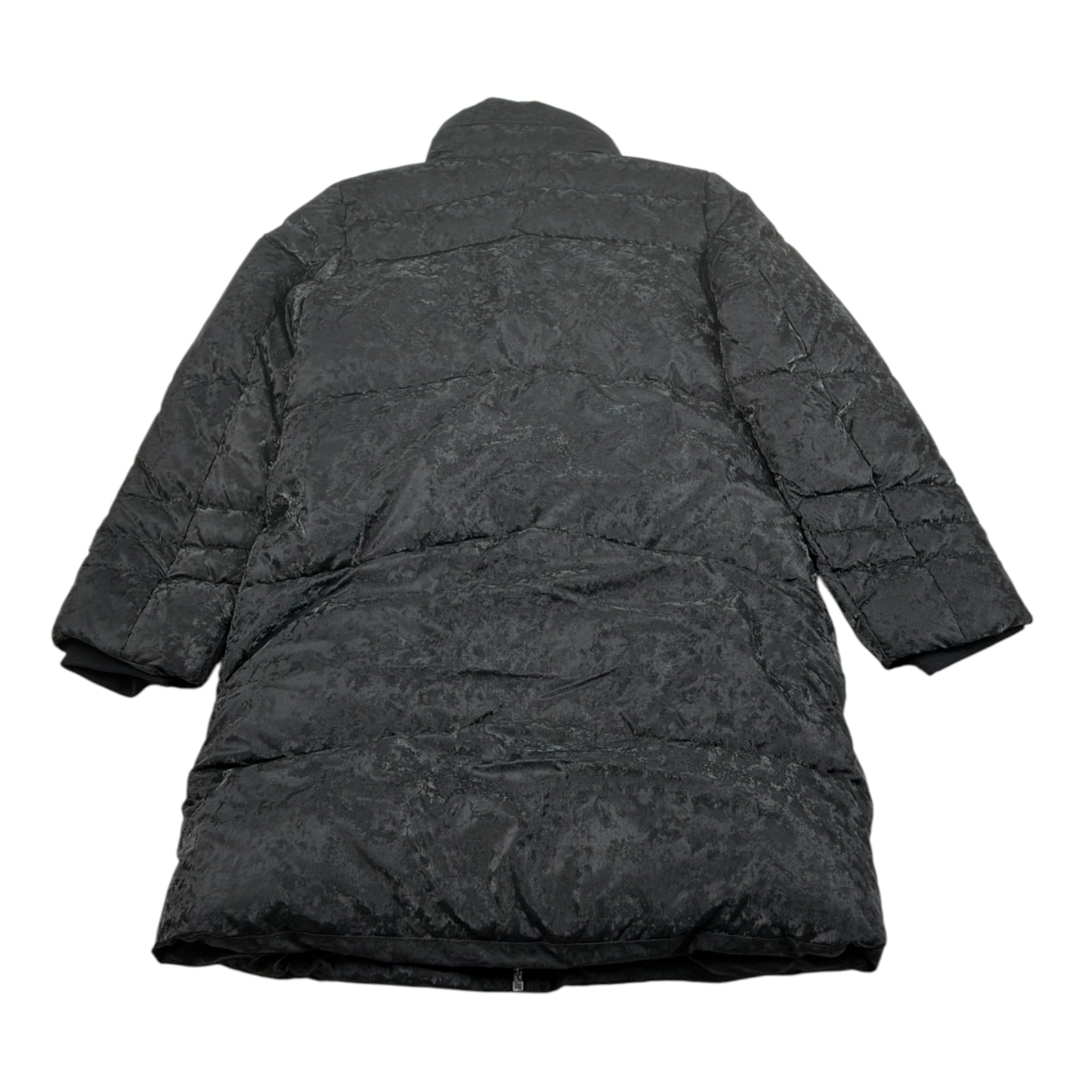 Guess Cappotto tinta unita con Zip E Cappuccio Nero per Bambina J3BLK07FRO0 NERO GUESS 