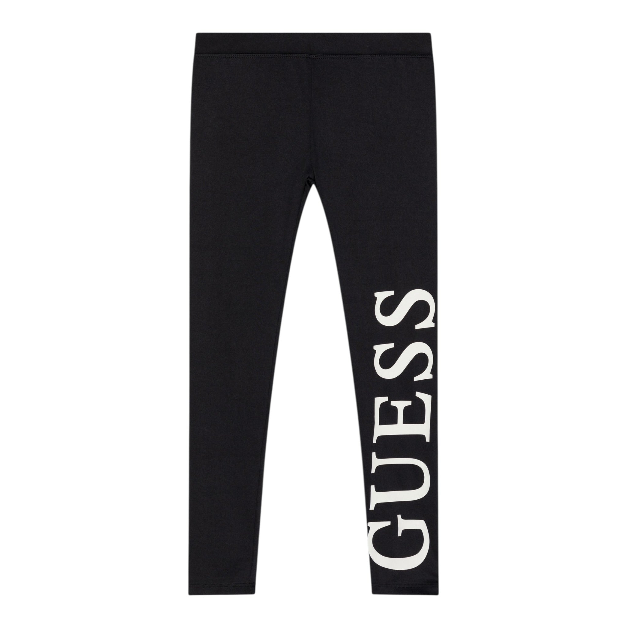 Guess Leggins tinta unita con Logo Nero per Bambina J3YB00KBSV0 NERO GUESS 