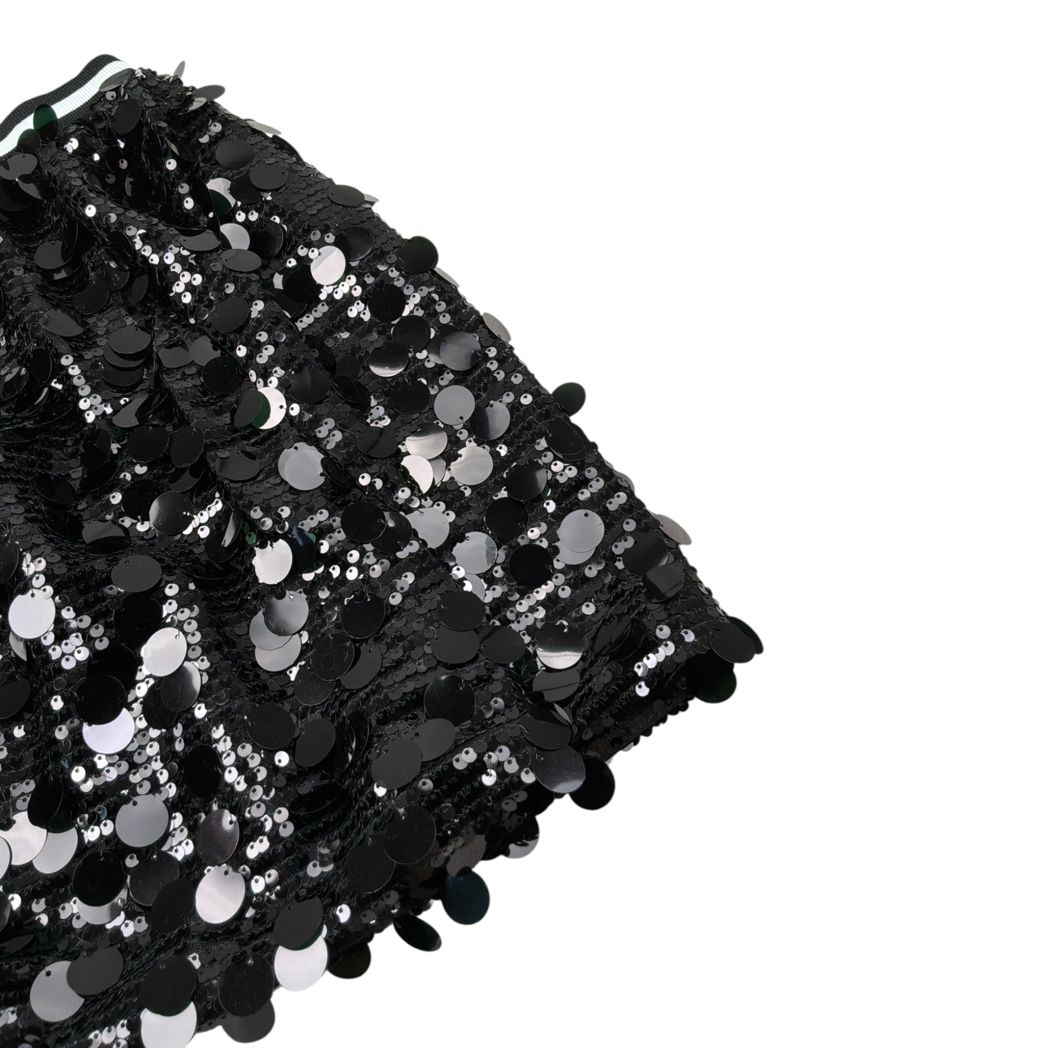 Guess Gonna tinta unita con Paillettes Nero per Bambina J5BD04K1220 NERO GUESS 