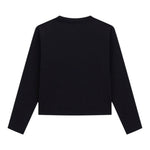 Guess Shirt tinta unita con Brillantini Nero per Bambina J5BI06J1314 NERO GUESS 