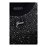 Guess Shirt tinta unita con Brillantini Nero per Bambina J5BI06J1314 NERO GUESS 