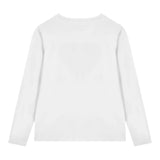 Guess Shirt tinta unita con Stampa Bianco per Bambina J5BI25J1314 BIANCO GUESS 