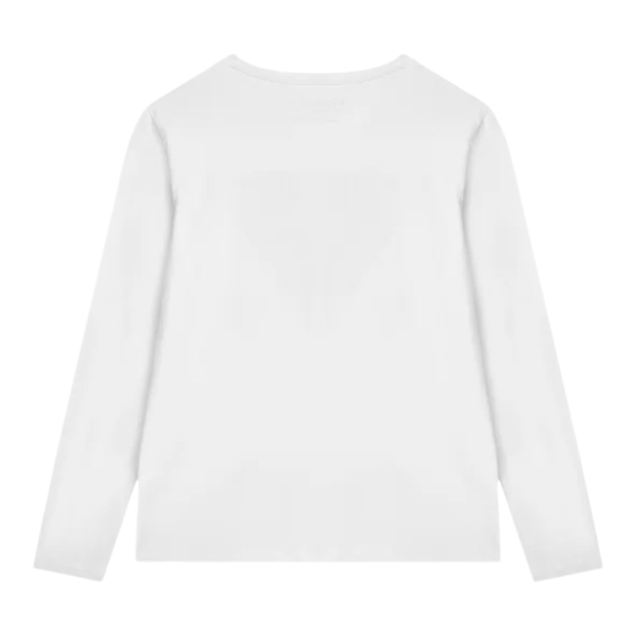 Guess Shirt tinta unita con Stampa Bianco per Bambina J5BI25J1314 BIANCO GUESS 