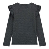 Guess Shirt tinta unita con Balze Grigio per Bambina J5BI34K0670 GRIGIO GUESS 
