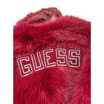 Guess Pelliccia tinta unita con Logo Rosso per Bambina J5BL02WHH10 ROSSO GUESS 