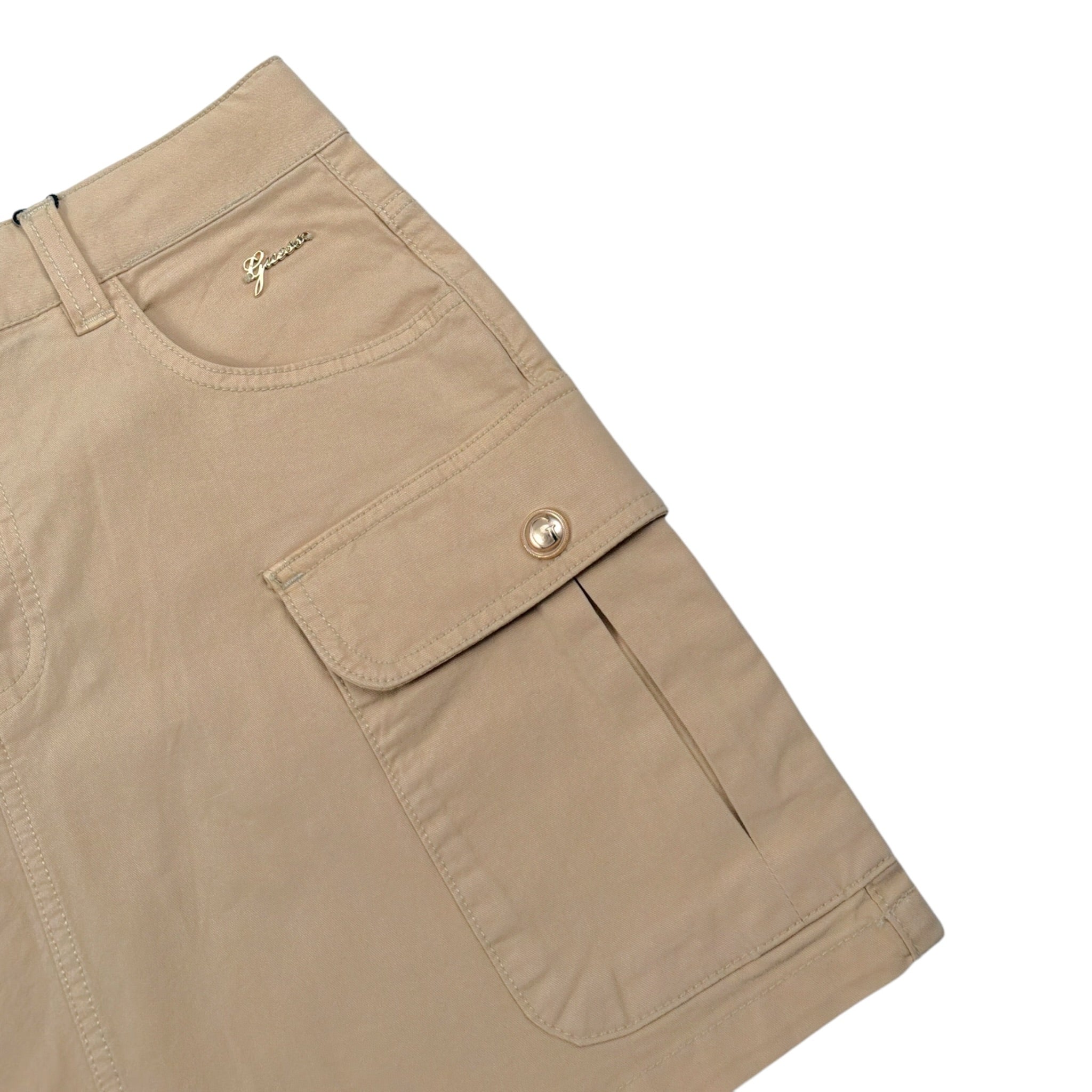 Guess Gonna tinta unita con Tasconi Beige per Bambina J5RD23WFY91 BEIGE GUESS 