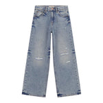 Guess Jeans tinta unita Modello A Palazzo Azzurro per Bambina J5YA01D45E0X AZZURRO GUESS 