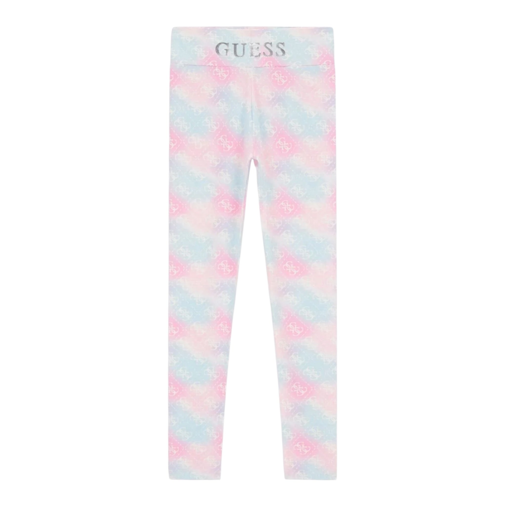 Guess Leggins Stapa Fantasia con Logo Multicolor per Bambina J5YB00MC01P MULTICOLOR GUESS 