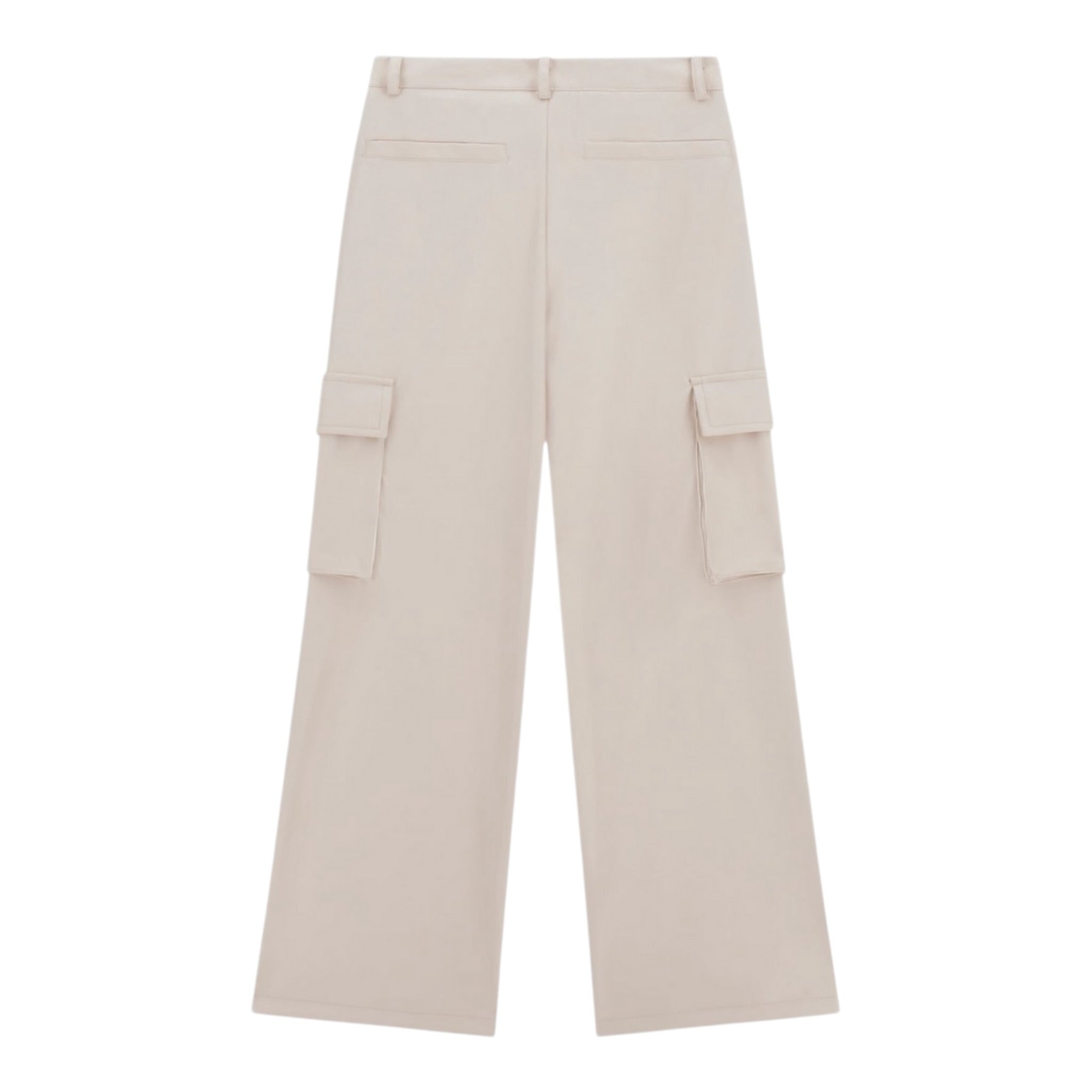 Guess Pantalone tinta unita Modello Palazzo In Ecopelle Beige per Bambina J5YB03WFV60 BEIGE GUESS 