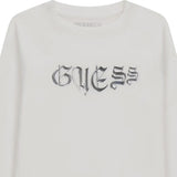 Guess Shirt tinta unita Girocollo con Stampa Bianco per Bambina J5YI13K6YW4XX BIANCO GUESS 