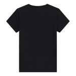 Guess T-Shirt tinta unita con Brillantini Nero per Bambina J5YI42KCIV1 NERO GUESS 