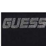 Guess T-Shirt tinta unita con Brillantini Nero per Bambina J5YI42KCIV1 NERO GUESS 