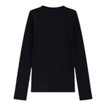 Guess Maglia tinta unita con Bottoni Nero per Bambina J5YP02KBCO2 NERO GUESS 