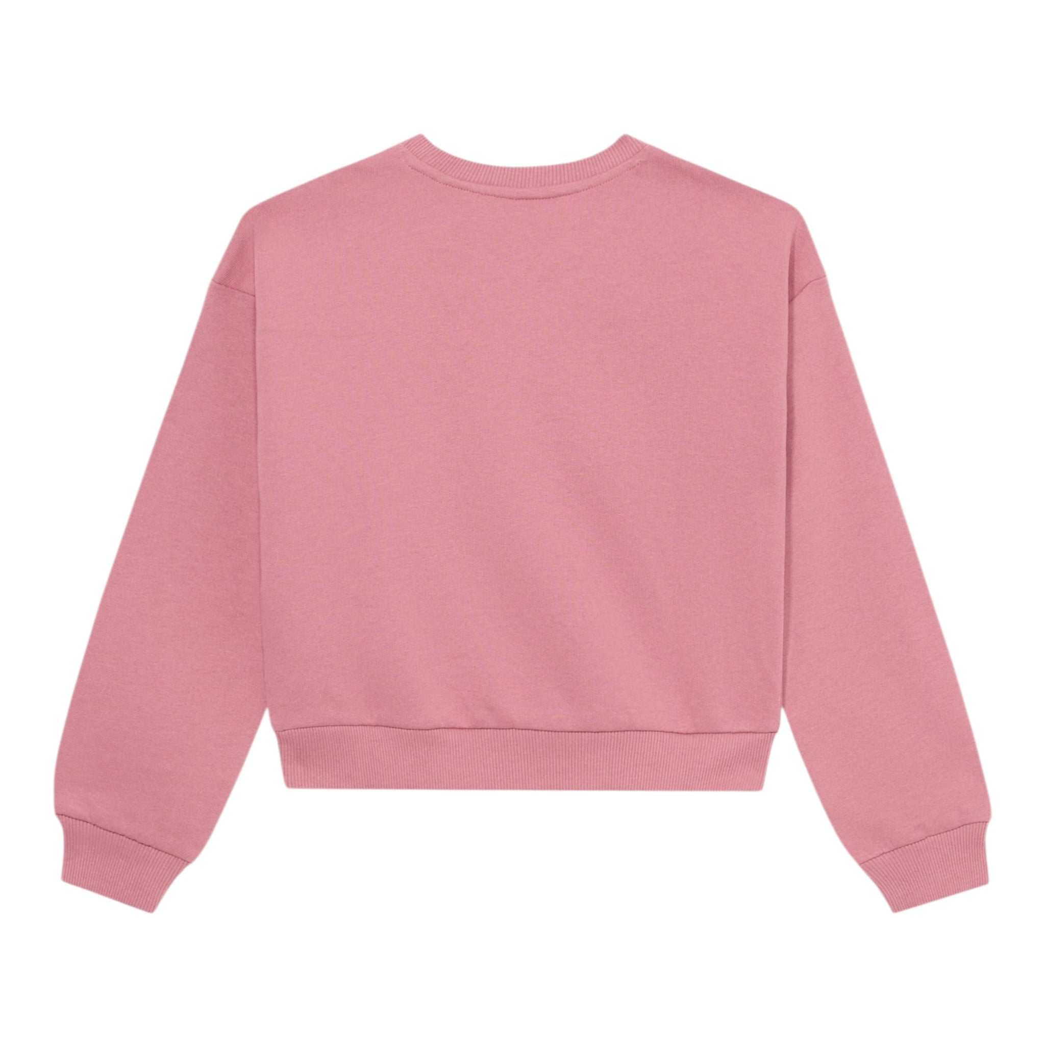 Guess Felpa tinta unita con Brillantini Rosa per Bambina J5YQ09KAV34 ROSA GUESS 