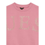 Guess Felpa tinta unita con Brillantini Rosa per Bambina J5YQ09KAV34 ROSA GUESS 