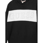 Guess Maglia tinta unita con Logo Nero per Bambina J5YR00Z3GW0 NERO GUESS 