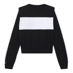 Guess Maglia tinta unita con Logo Nero per Bambina J5YR00Z3GW0X NERO GUESS 