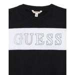 Guess Maglia tinta unita con Logo Nero per Bambina J5YR00Z3GW0X NERO GUESS 