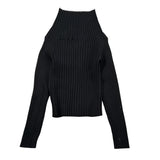 Guess Maglia tinta unita con Colletto Nero per Bambina J5YR03Z3OP0 NERO GUESS 