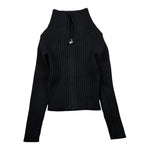 Guess Maglia tinta unita con Colletto Nero per Bambina J5YR03Z3OP0 NERO GUESS 