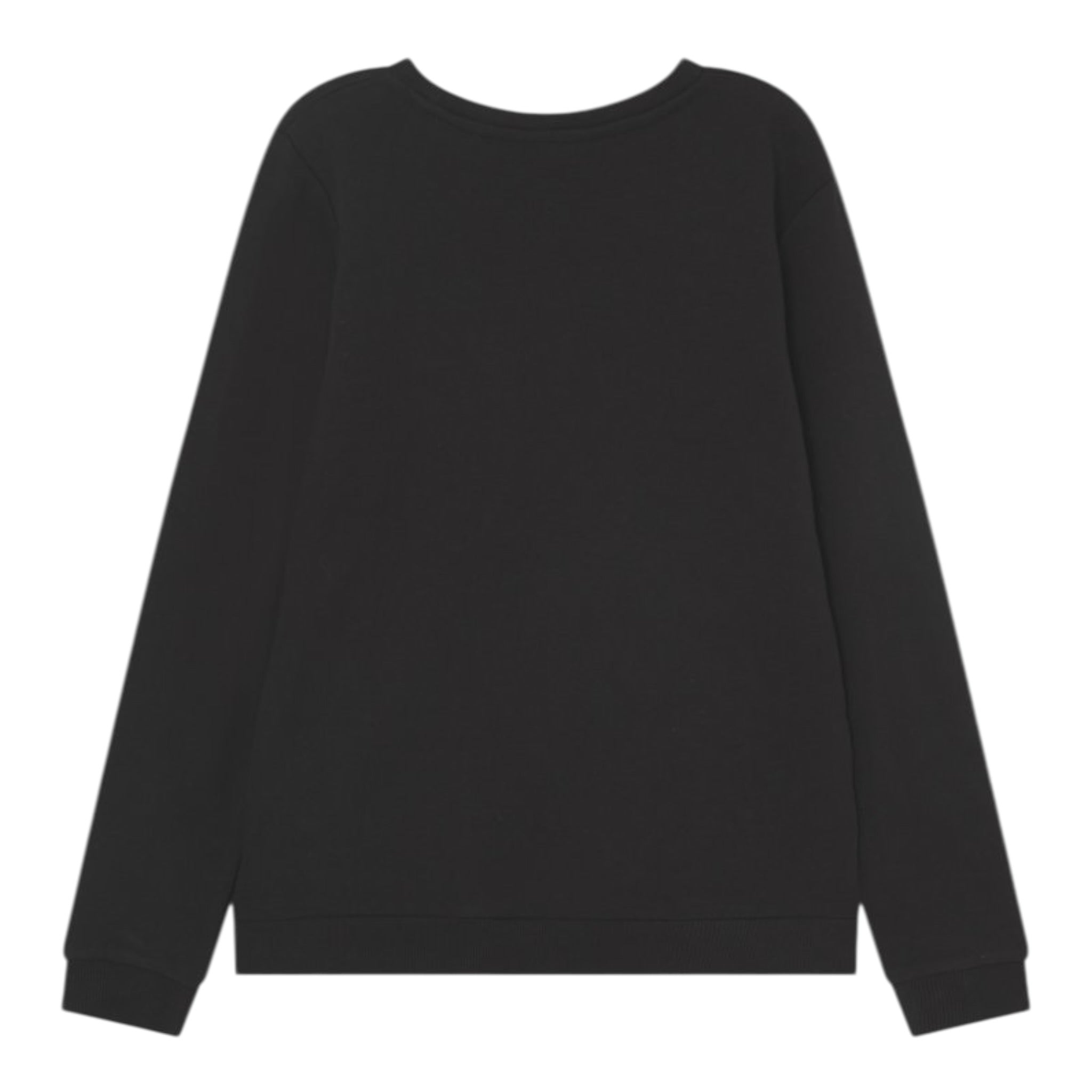 Guess Felpa tinta unita con Stampa Nero per Bambina J74Q10KAUG0 NERO GUESS 