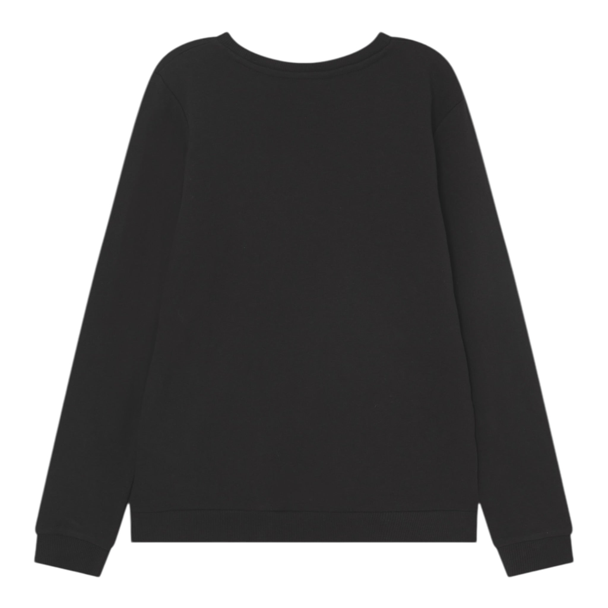 Guess Felpa tinta unita con Stampa Nero per Bambina J74Q10KAUG0X NERO GUESS 