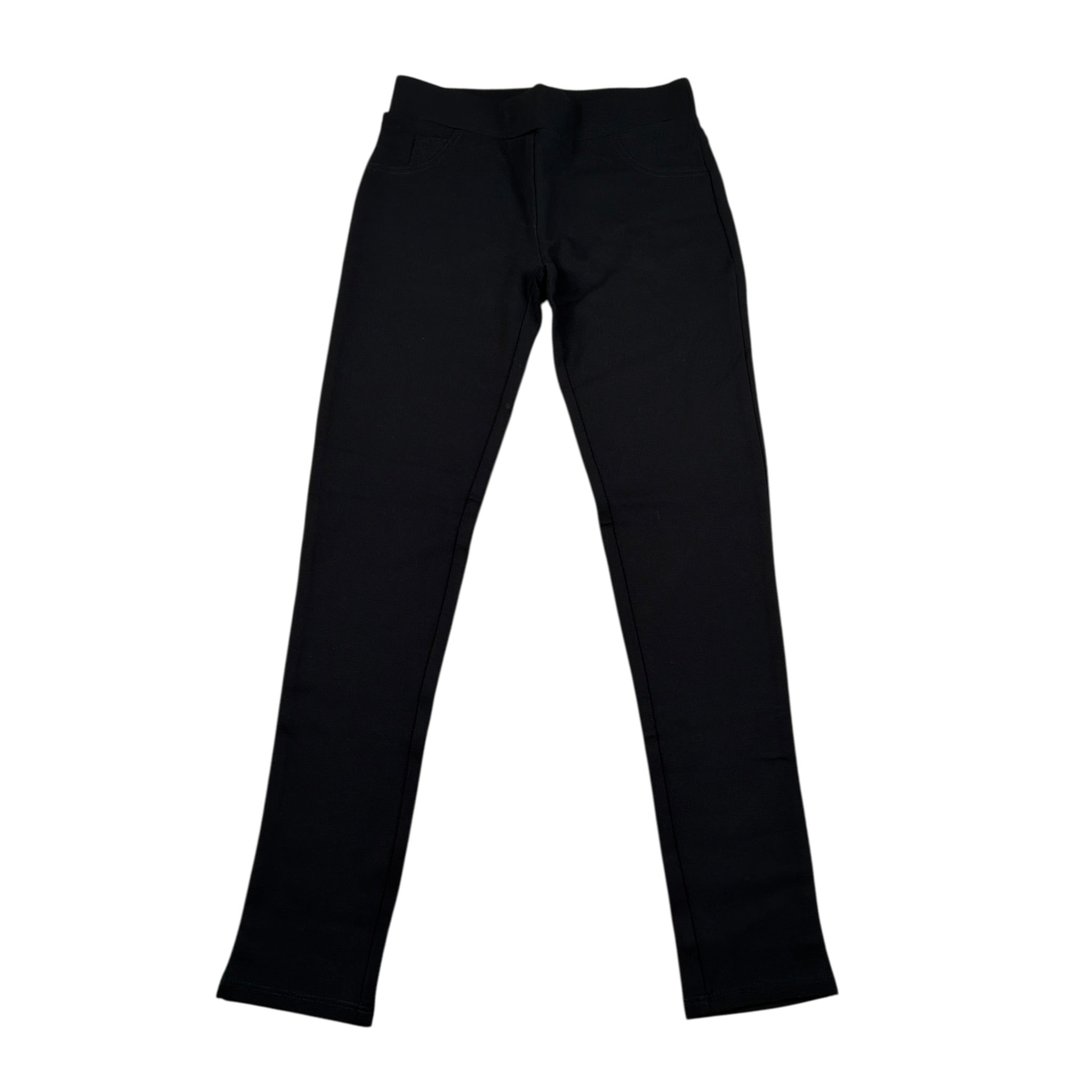 Guess Leggins tinta unita con Elastico In Vita Nero per Bambina J81B08KAUH0 NERO GUESS 