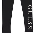 Guess Leggins Tint Unita con Logo Nero per Bambina J93B11J1314X NERO GUESS 