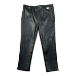 Guess Leggins Ecopelle tinta unita con Elastico In Vita Nero per Neonata K4BB02WE8D0 NERO GUESS 