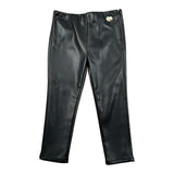 Guess Leggins Ecopelle tinta unita con Elastico In Vita Nero per Neonata K4BB02WE8D0 NERO GUESS 