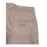 Guess Pantalone tinta unita con Girovita Regolabile Beige per Bambina K5BB03W3830 BEIGE GUESS 