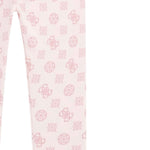Guess Leggins tinta unita con Stampa Rosa per Neonata K5BB06J1314 ROSA GUESS 