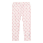 Guess Leggins tinta unita con Stampa Rosa per Neonata K5BB06J1314 ROSA GUESS 