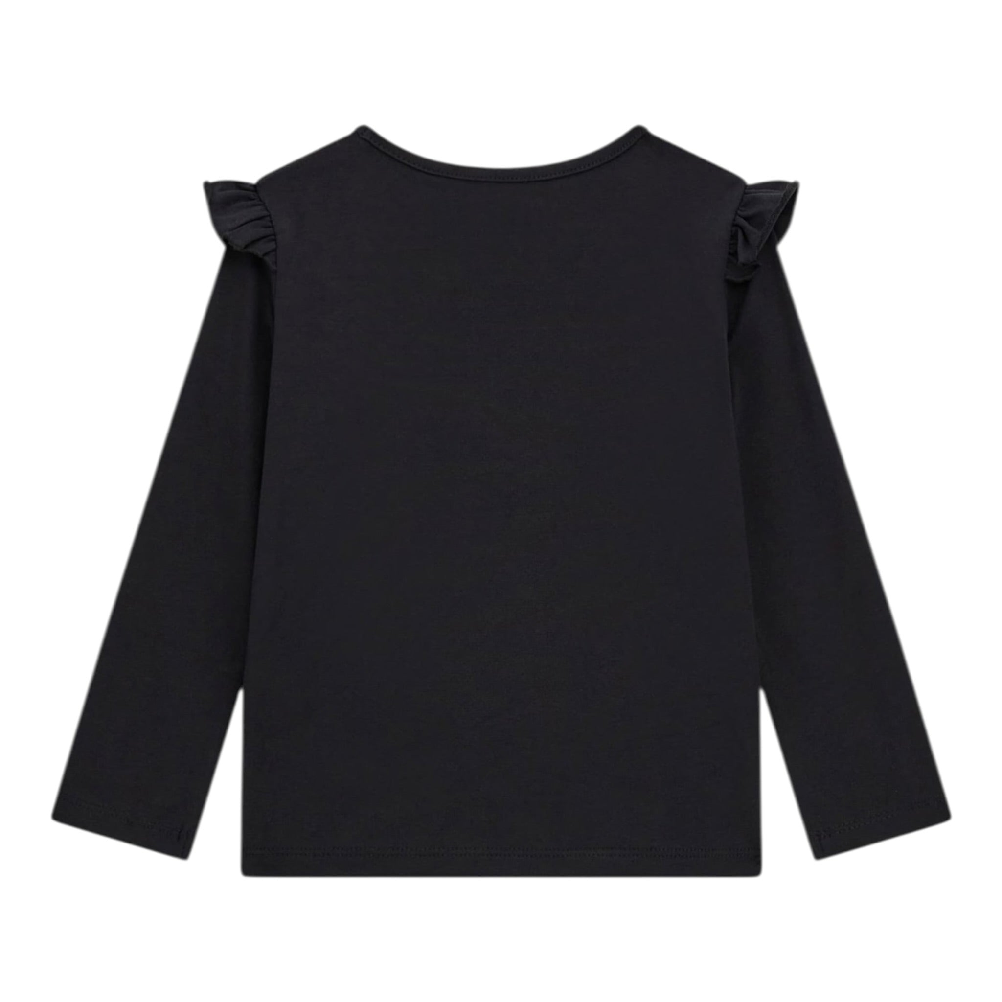 Guess Shirt tinta unita con Stampa Nero per Bambina K5BI02J1314 NERO GUESS 