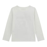 Guess Shirt Girocollo tinta unita con Pailettes Bianco per Neonata K5BI03J1314 BIANCO GUESS 