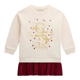 Guess Abito tinta unita Modello Felpa Panna per Bambina K5BK07KAD74 PANNA GUESS 