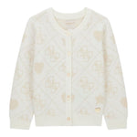 Guess Cardigan tinta unita con Fantasia Panna per Bambina K5BR02Z39N0 PANNA GUESS 