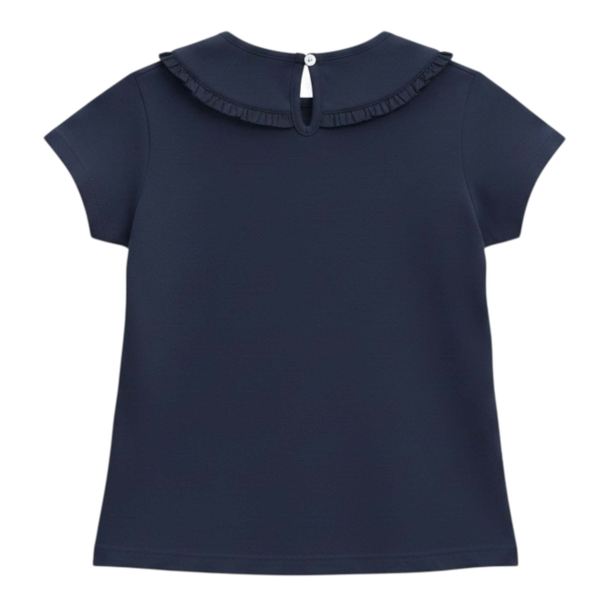 Guess T-Shirt tinta unita con Colletto Blu per Bambina K5RI23K6Y BLU GUESS 