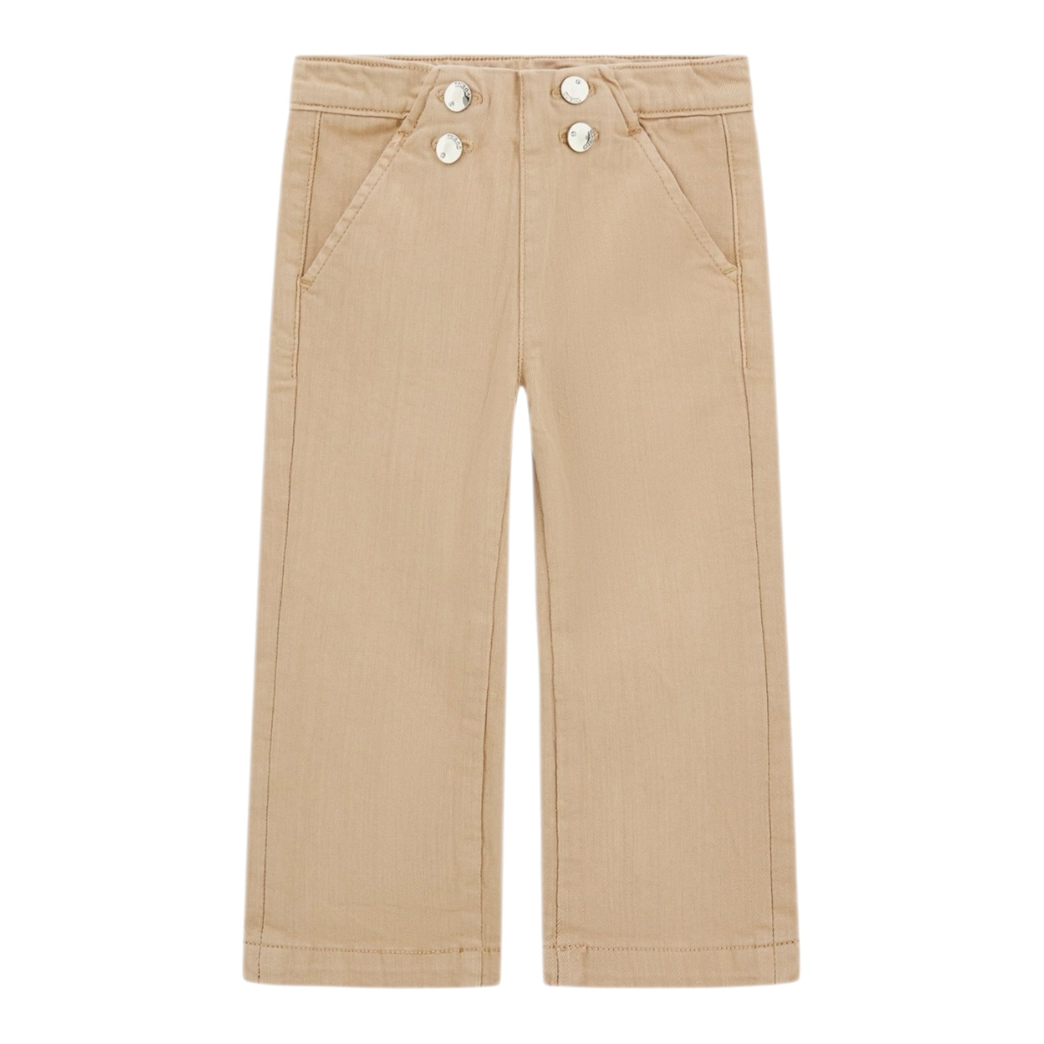 Guess Jeans tinta unita Modello Palazzo Beige per Neonata K5YB03WE620 BEIGE GUESS 