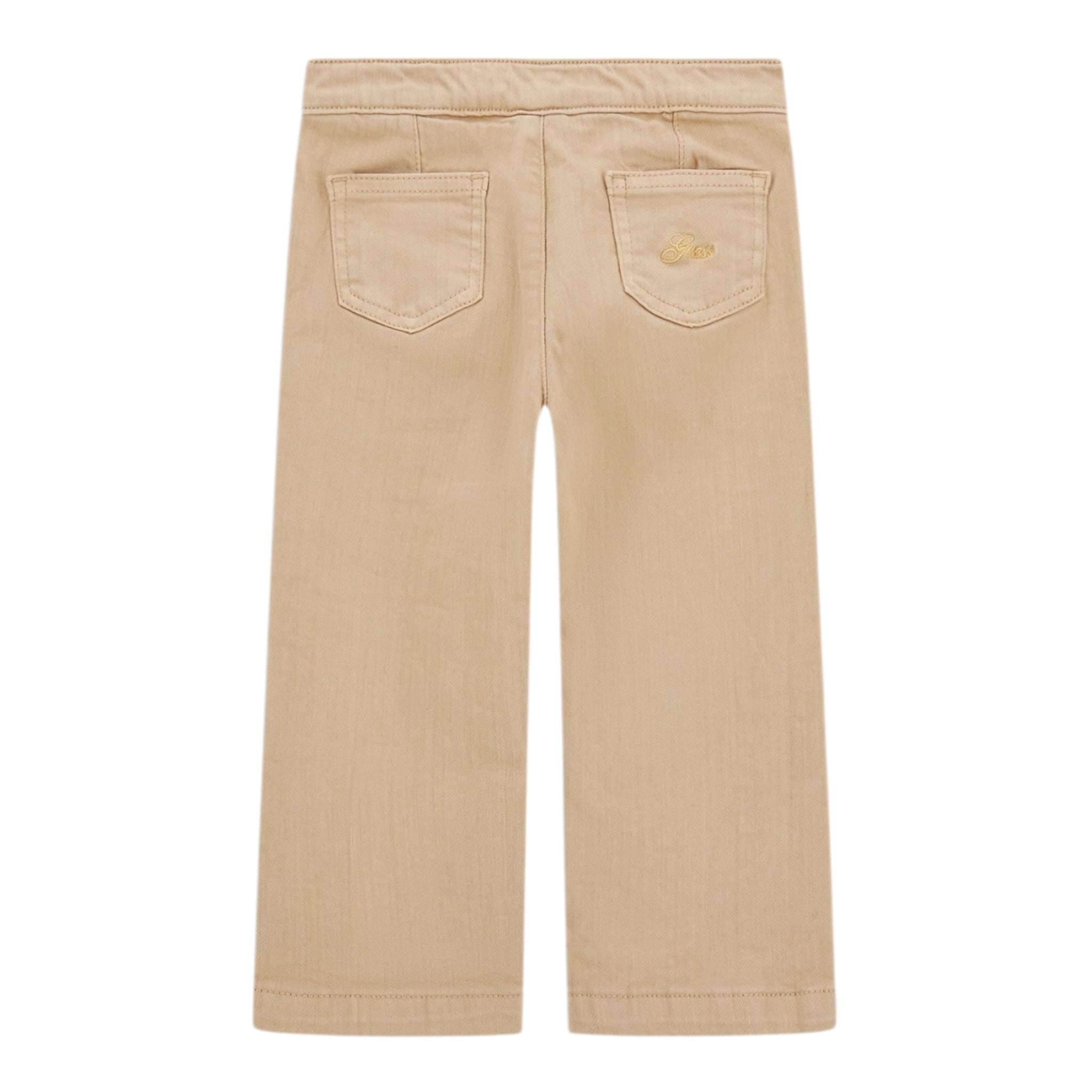 Guess Jeans tinta unita Modello Palazzo Beige per Bambina K5YB03WE620X BEIGE GUESS 