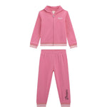 Guess Completo 2Pz Felpa-Pantalone tinta unita Rosa per Bambina K5YG00KA6R4 ROSA GUESS 