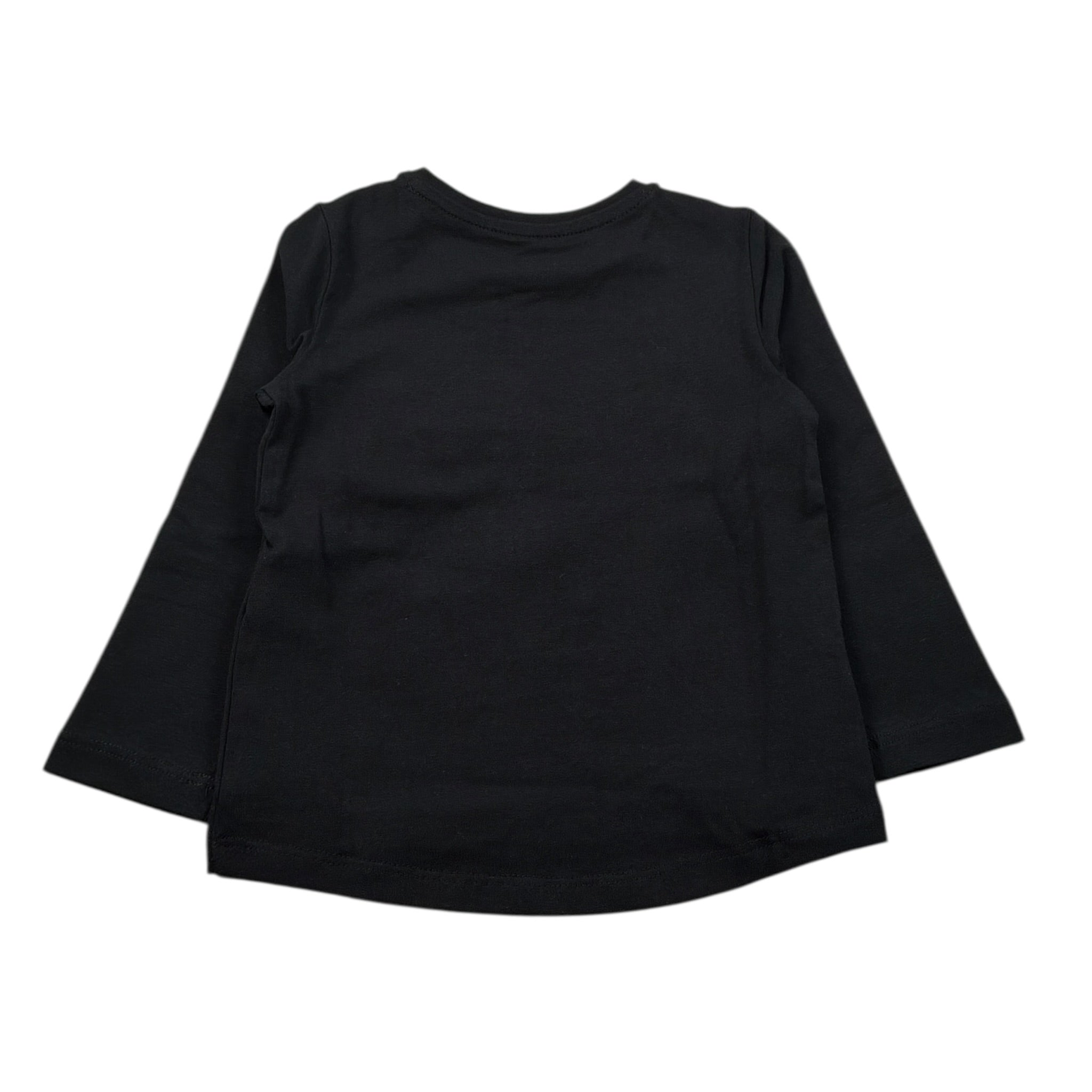 Guess Shirt tinta unita con Stampa Nero per Neonata K5YI10K6YW4 NERO GUESS 