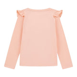 Guess Shirt tinta unita con Stampa Rosa per Neonata K5YI25K6YW4N ROSA GUESS 