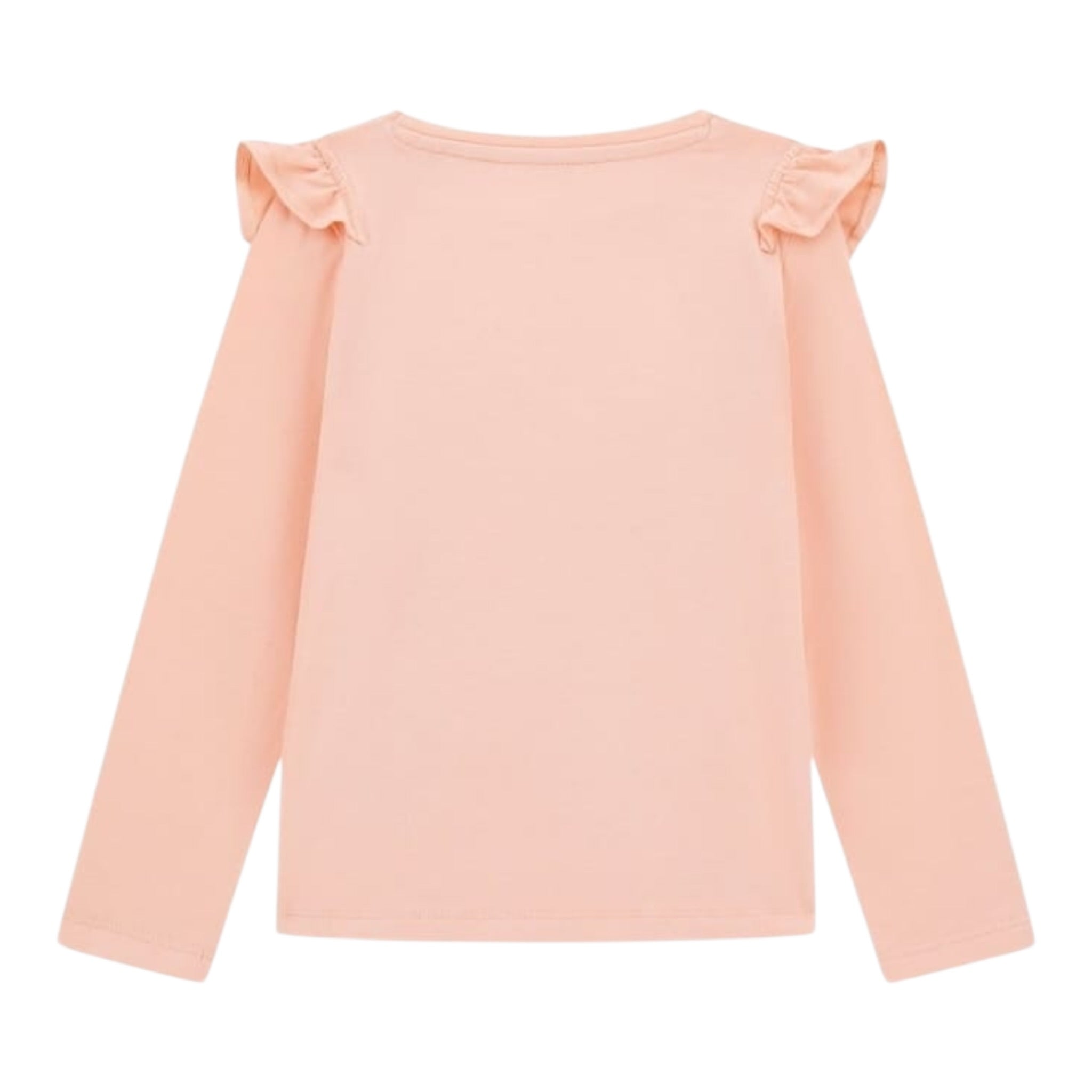 Guess Shirt tinta unita con Stampa Rosa per Bambina K5YI25K6YW4 ROSA GUESS 
