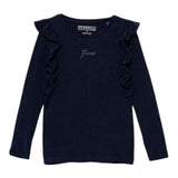 Guess Shirt tinta unita con Stampa Blu per Neonata K5YI25K6YW4X BLU GUESS 